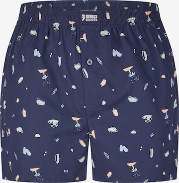 Happy Shorts Boxer shorts ' Motives ' in Blue: front