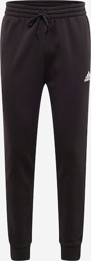 ADIDAS SPORTSWEAR Pantalon de sport 'Essentials' en noir / blanc, Vue avec produit