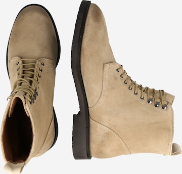 PAVEMENT Lace-Up Boots 'Dean' in Beige