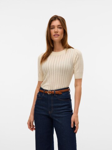 Pull-over 'Morena' VERO MODA en beige : devant