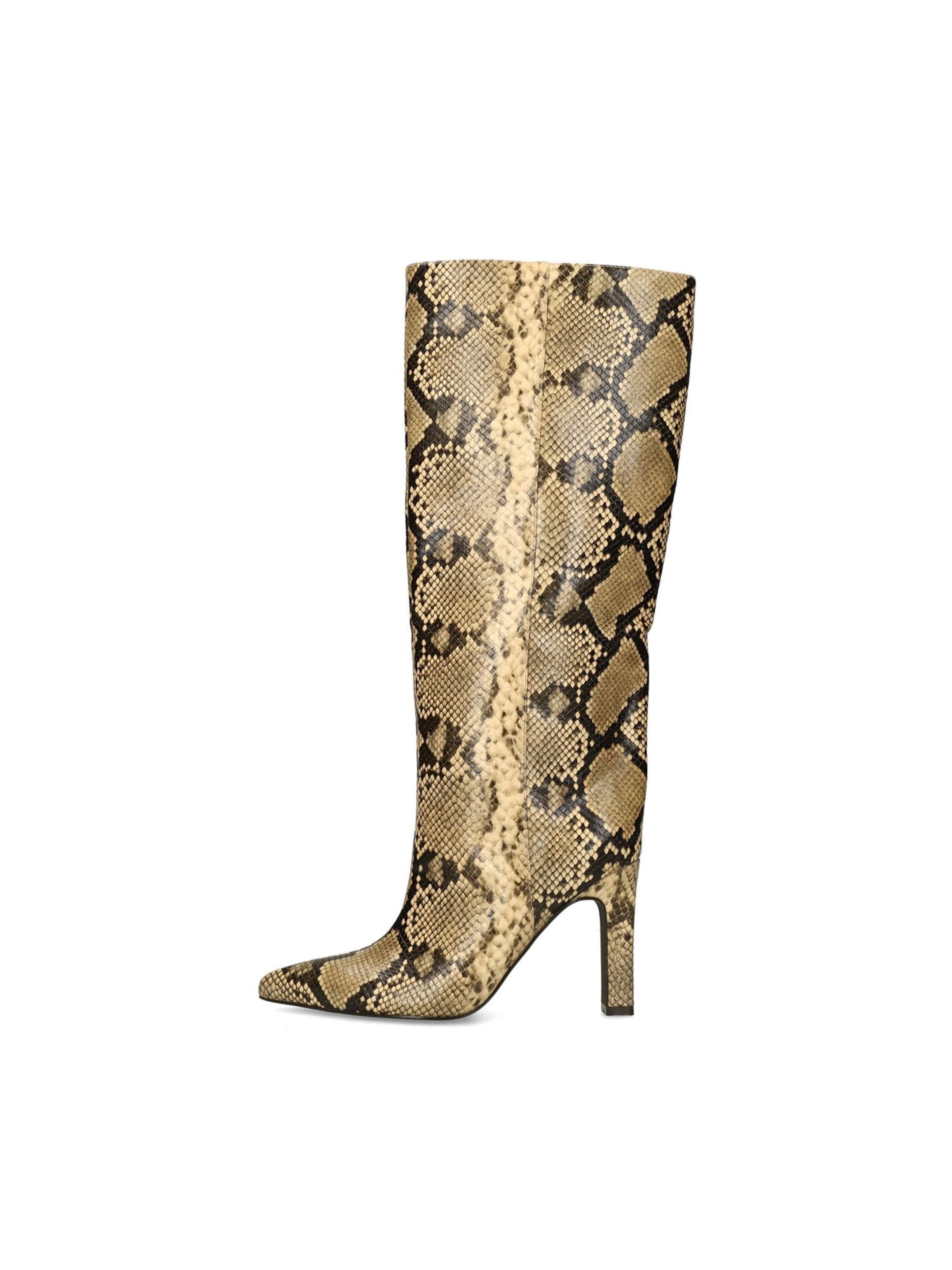 Bottes SACHA en beige : devant