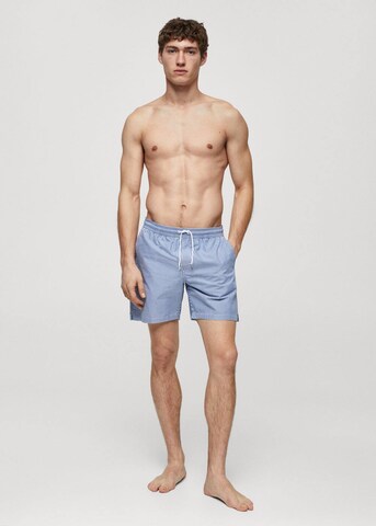 MANGO MAN Swim Trunks 'Seer' in Blue