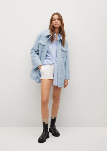 MANGO Jacke in Blau