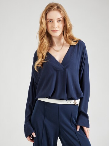 ESPRIT Blouse in Blauw: voorkant