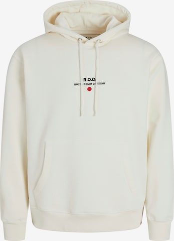 JACK & JONES - Sudadera 'RDDBENJAMIN' en blanco: frente