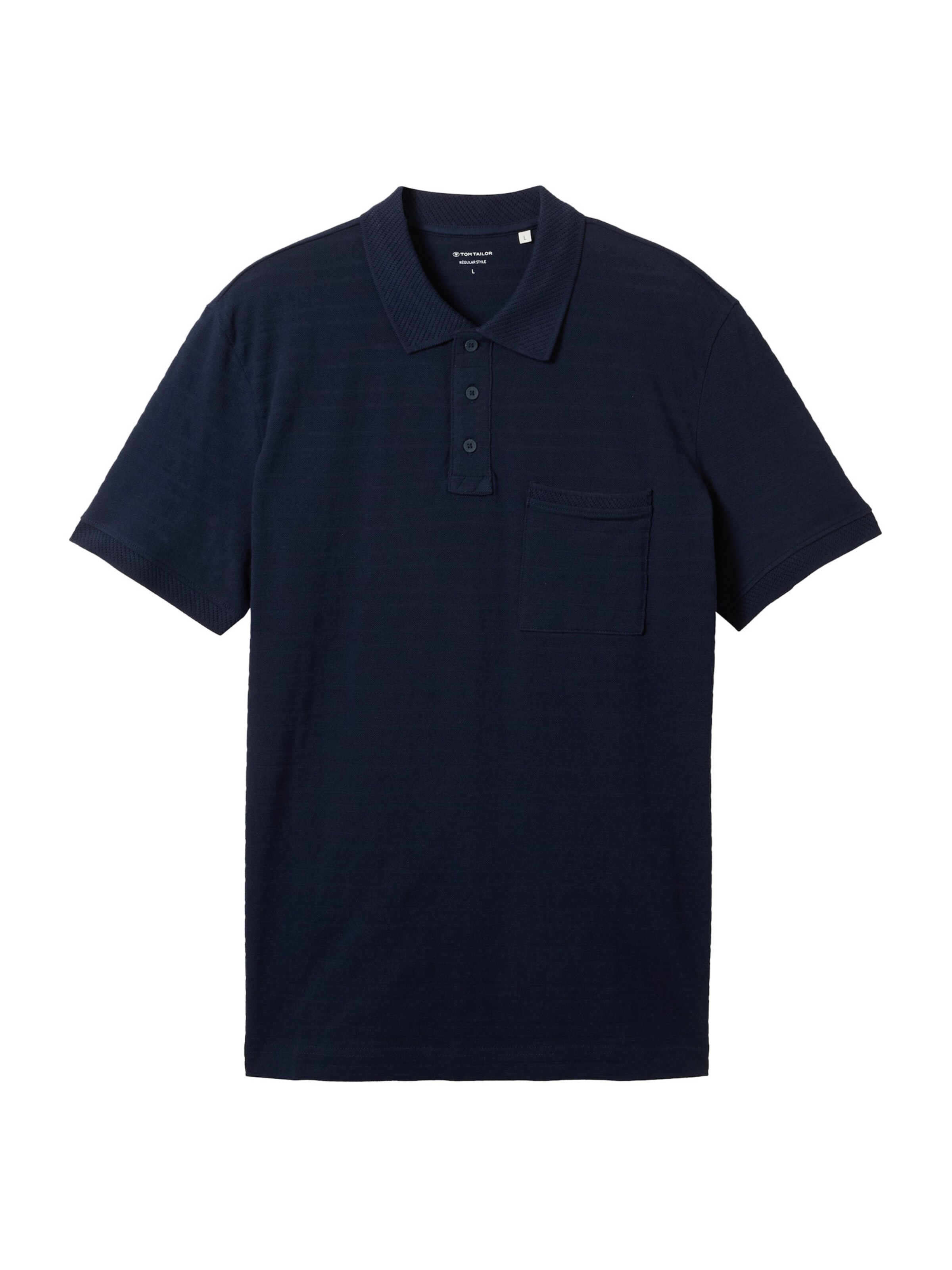 TOM TAILOR Shirt in Blue: front
