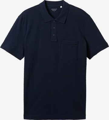 TOM TAILOR Poloshirt in Blau: predná strana