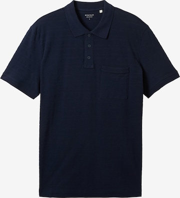 TOM TAILOR Shirt in Blue: front