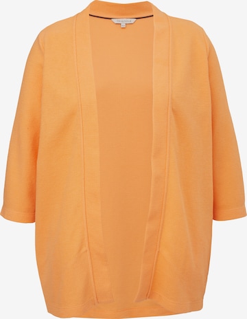 Cardigan TRIANGLE en orange : devant