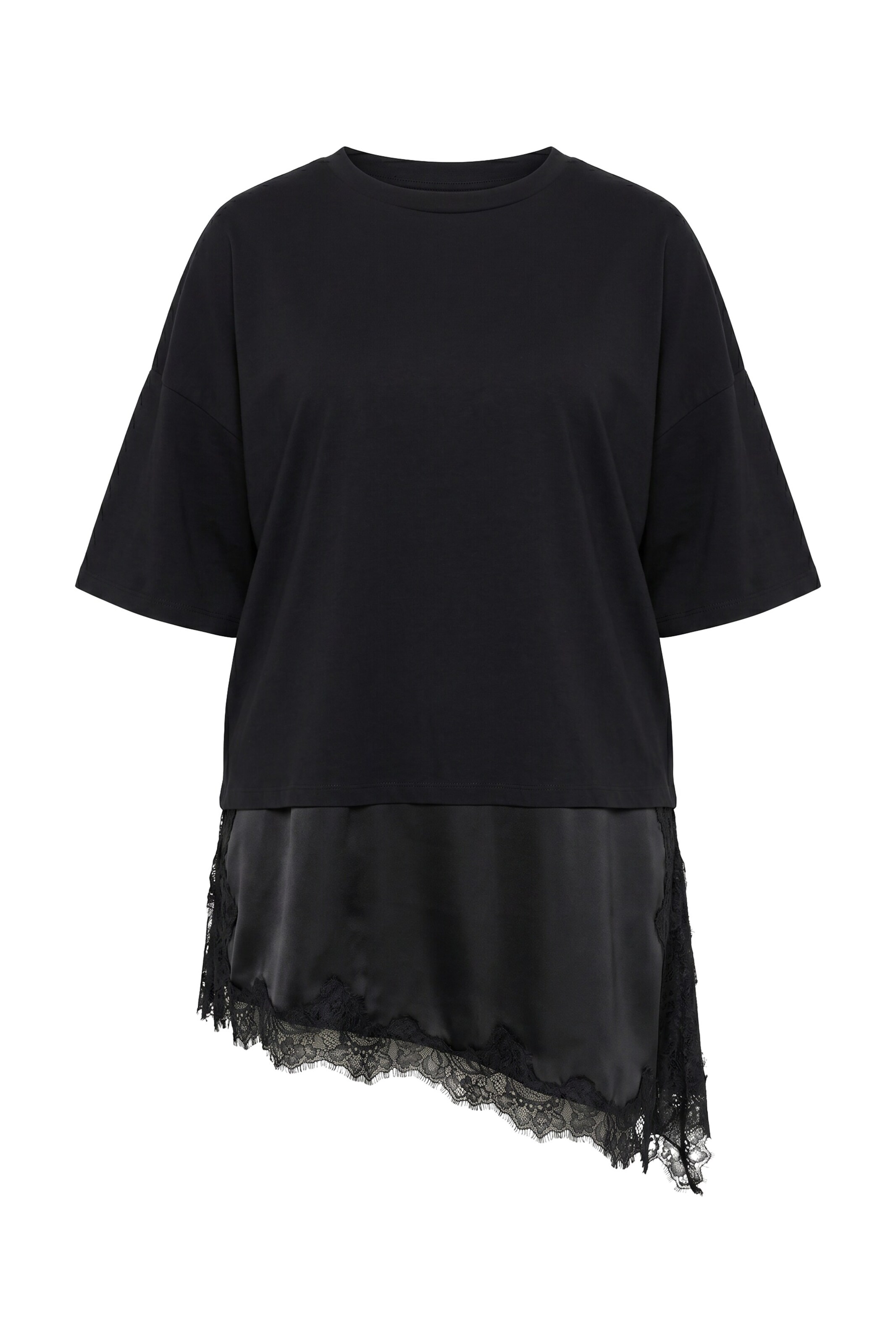 Studio Untold Shirt in Schwarz: Vorderseite