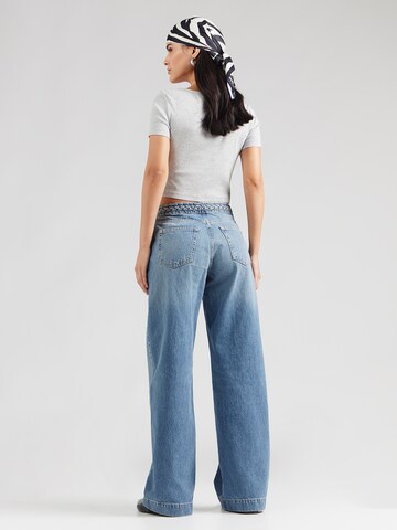ONLY Широкий Джинсы 'ONLHope' в Синий