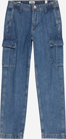 mėlyna Jack & Jones Junior Laisvas Džinsai 'JJICHRIS JJBARKLEY': priekis