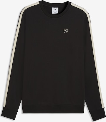 PUMA Sweatshirt 'Essentials' in Schwarz: Vorderseite