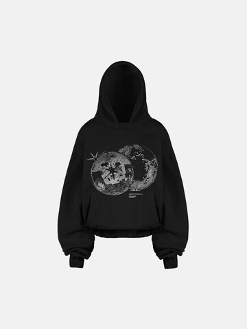 ENRAGE Sweatshirt 'ENRAGE DISCO' in Black: front