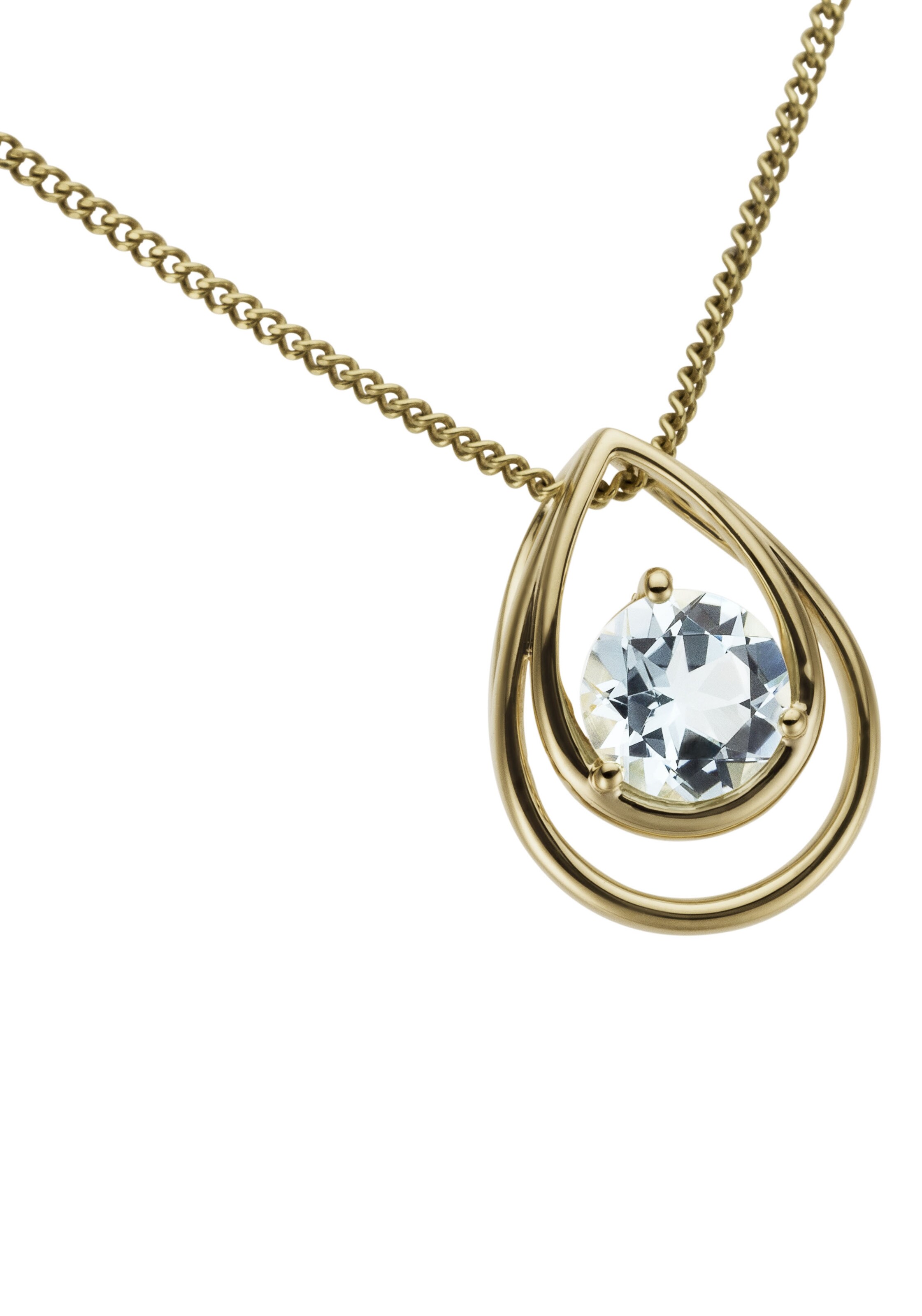 FIRETTI Pendant in Gold: front