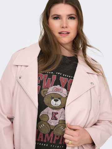 ONLY Carmakoma Overgangsjakke 'CARCarmen' i lilla