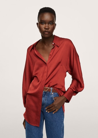 MANGO Blouse 'miranda' in Rood: voorkant