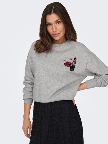 ONLY - Sweatshirt 'KINJA' em cinzento