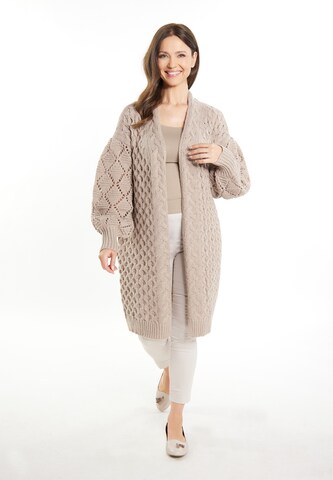 Usha Strickjacke 'Sivene' in Beige