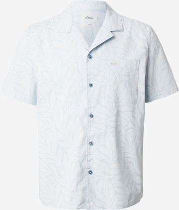 Chemise s.Oliver en bleu : devant