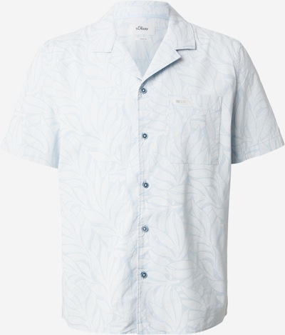 s.Oliver Camisa em L em azul pastel / branco, Vista do artigo