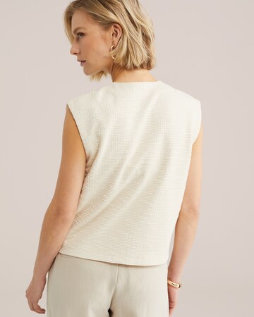 WE Fashion Väst i beige