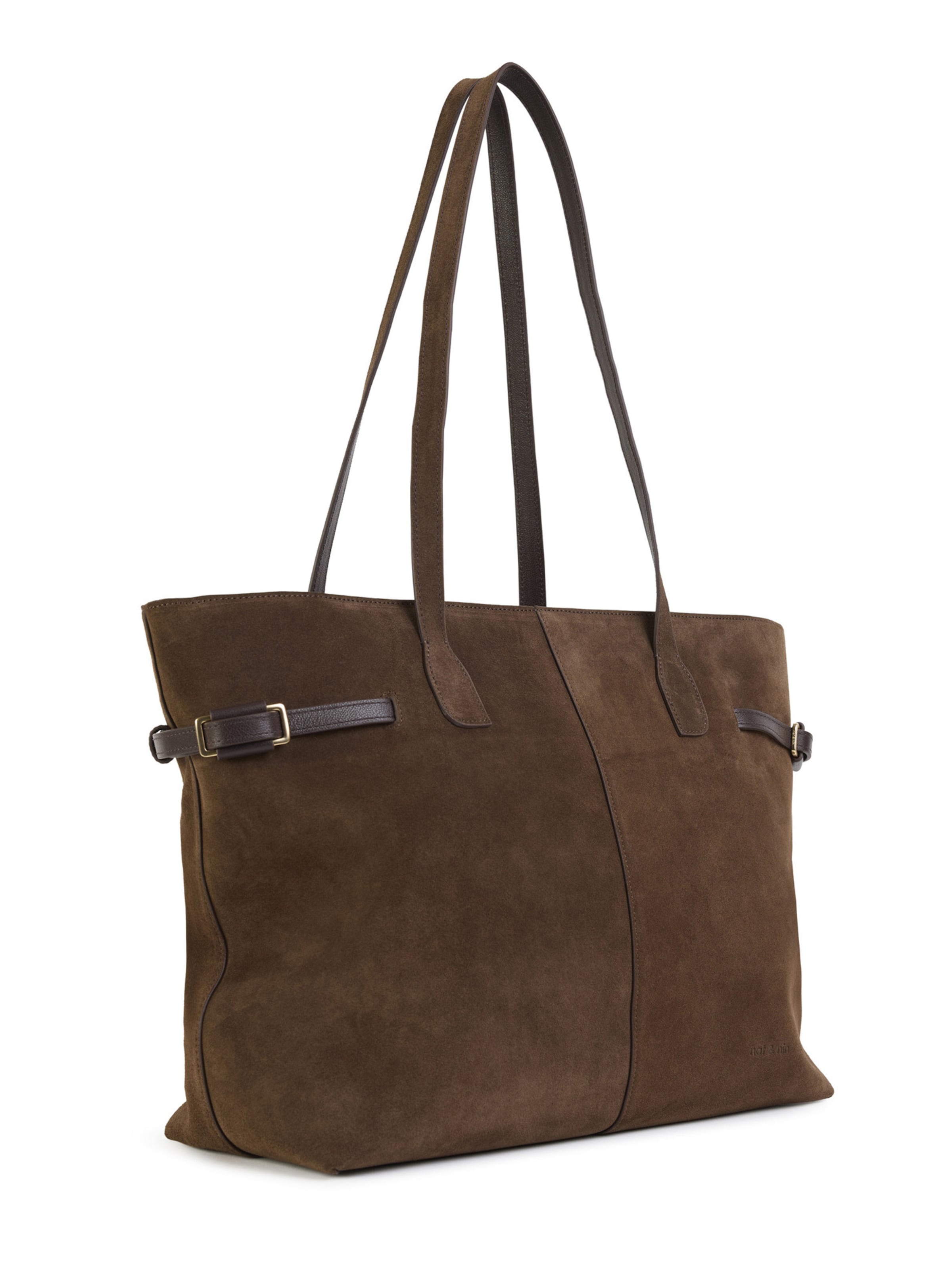 Sac bandoulière ' MARCEAU ' Nat&Nin en marron