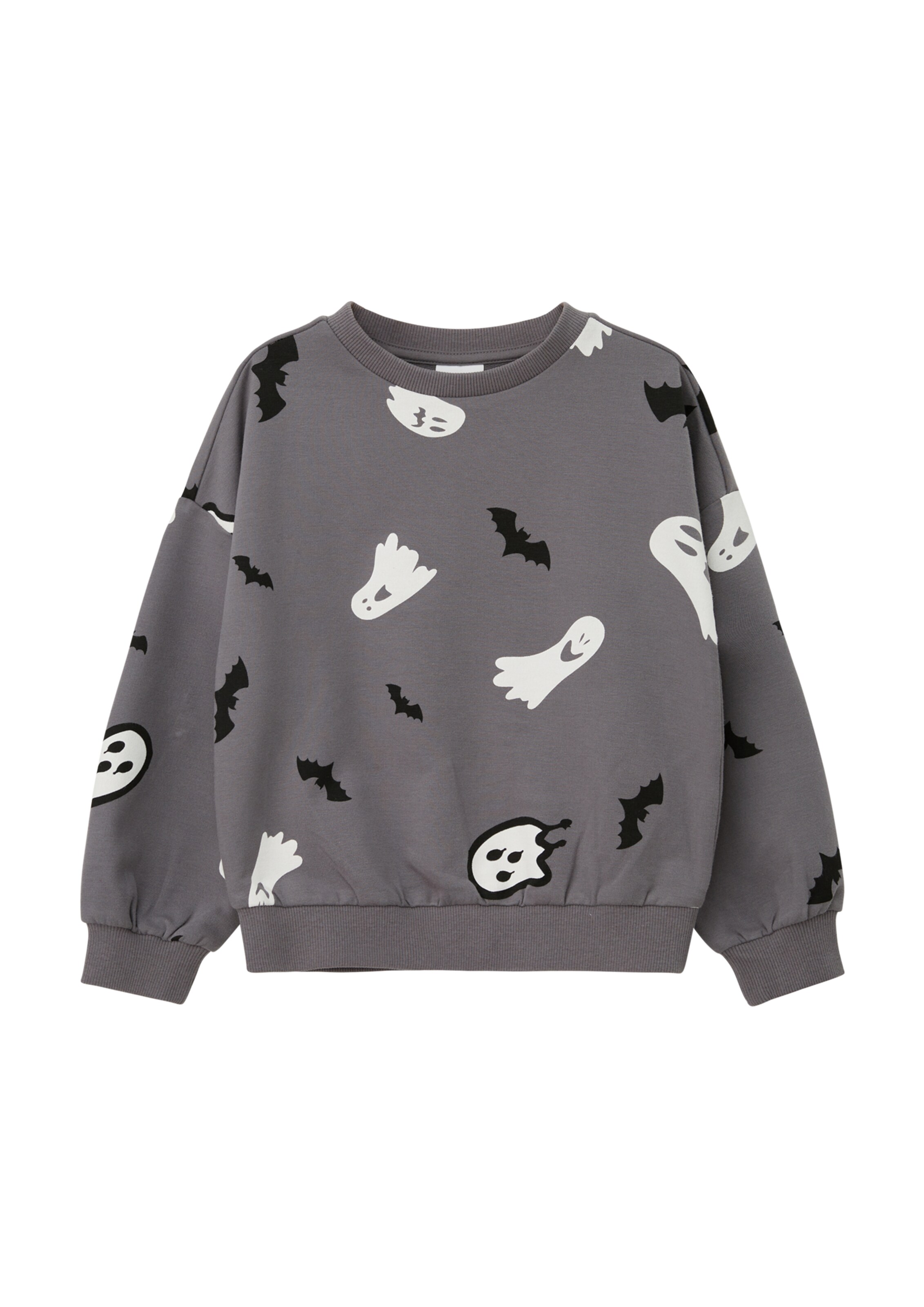 s.Oliver Sweatshirt in Grau: Vorderseite
