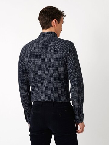 Coupe slim Chemise business DESOTO en bleu