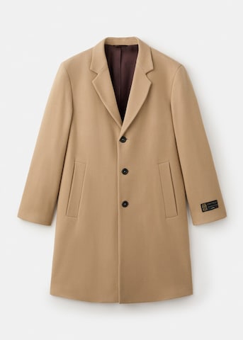 MANGO MAN Between-Seasons Coat 'Baldo' in Brown