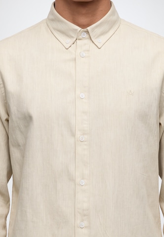 Coupe regular Chemise 'Mill' Kronstadt en blanc : devant