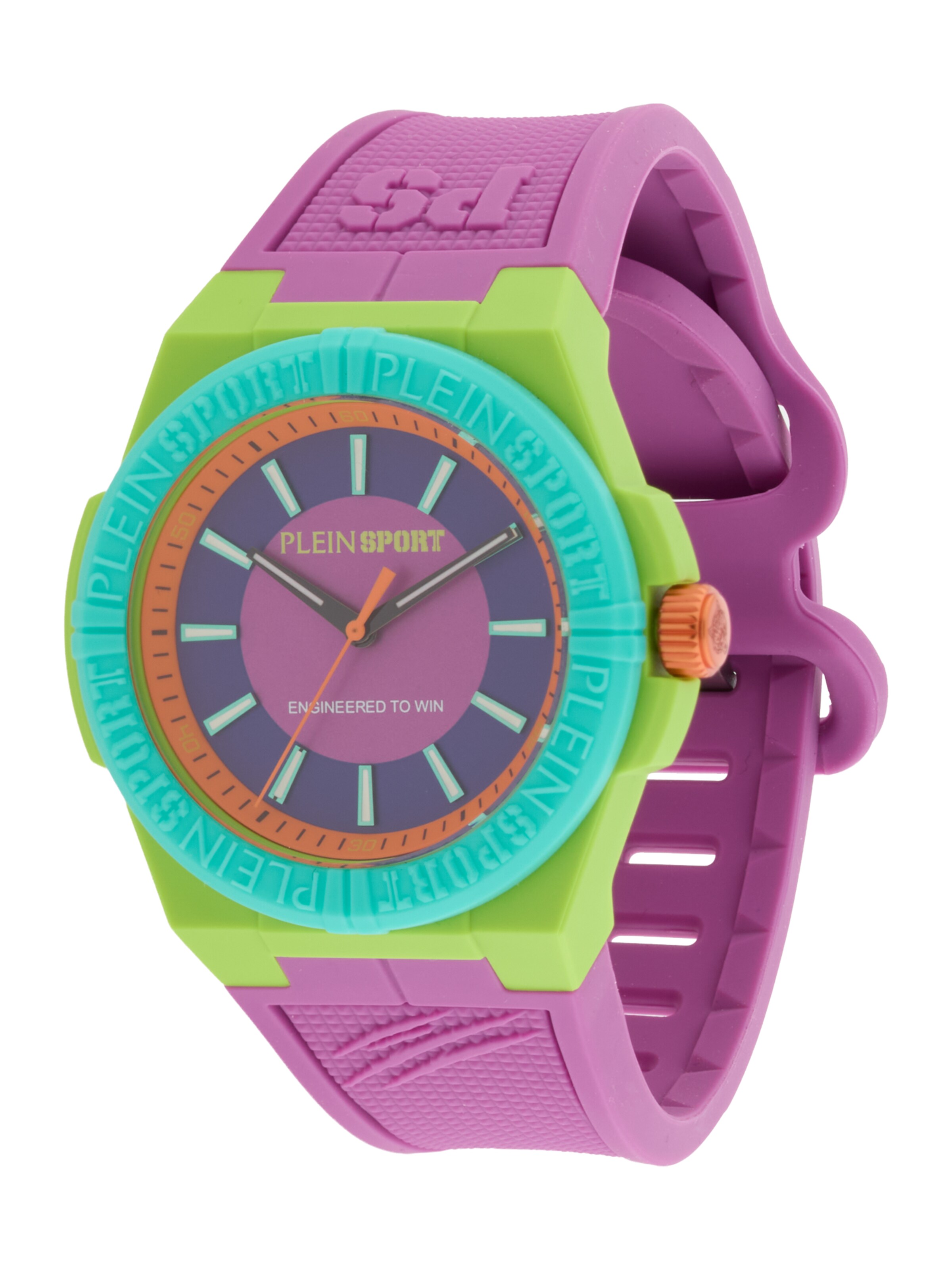 Plein Sport Analóg órák - lila: elől