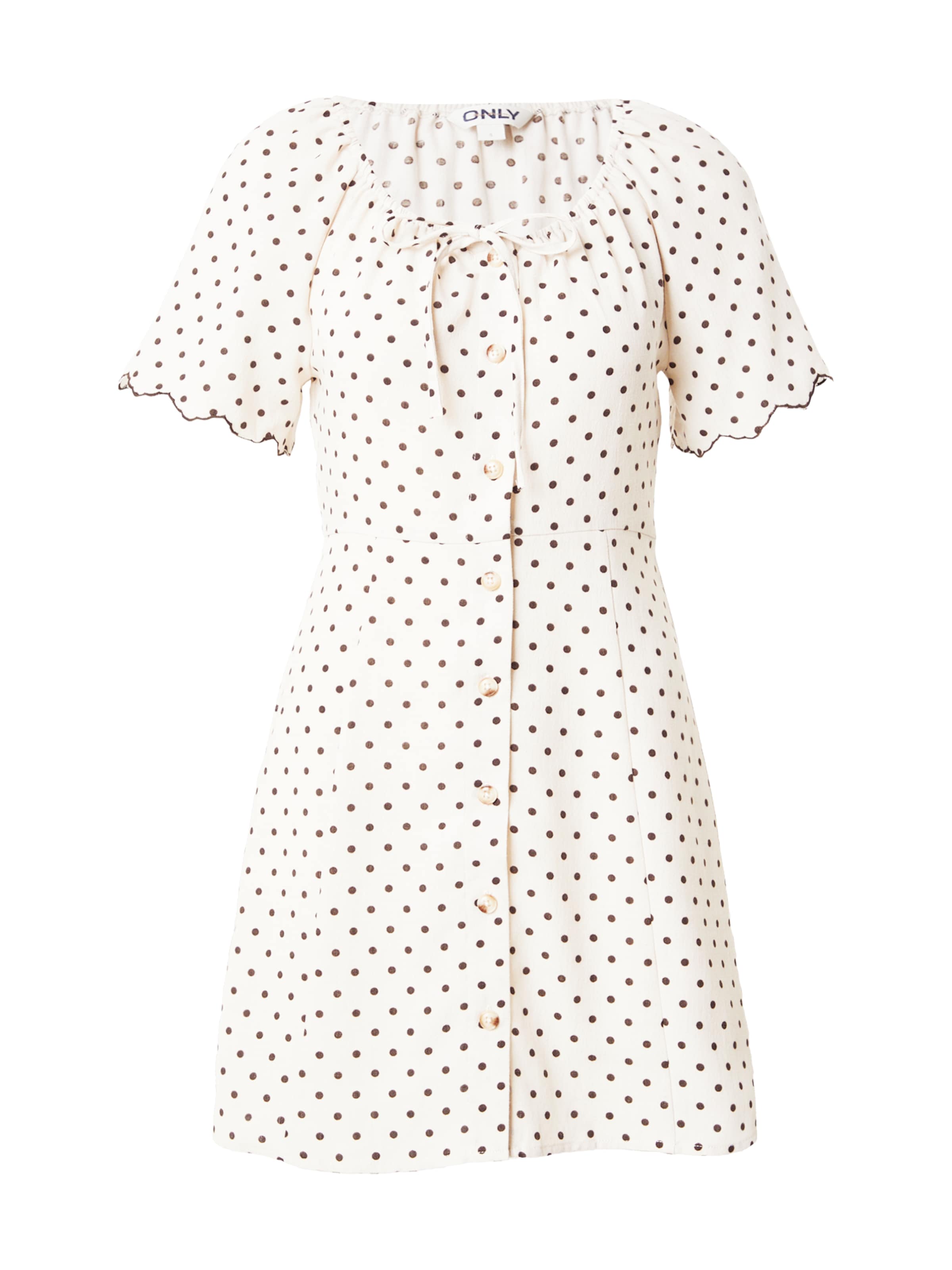 ONLY Kleid 'ONLEmmia' in Beige: Vorderseite