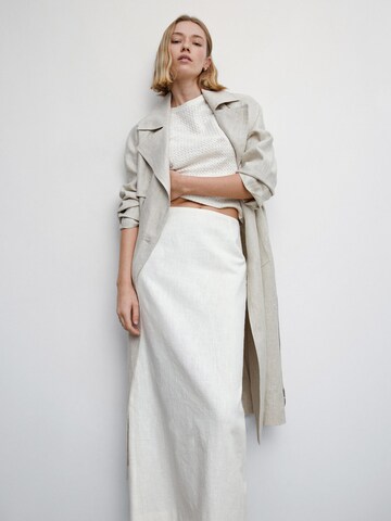 MANGO Sweater 'NACAR' in Beige