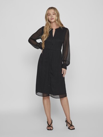 Robe-chemise 'Falia' VILA en noir : devant