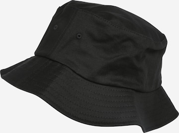 Cappello di Flexfit in nero: frontale