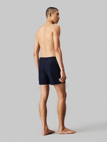 Calvin Klein Swimwear Zwemshorts 'Essentials' in Blauw