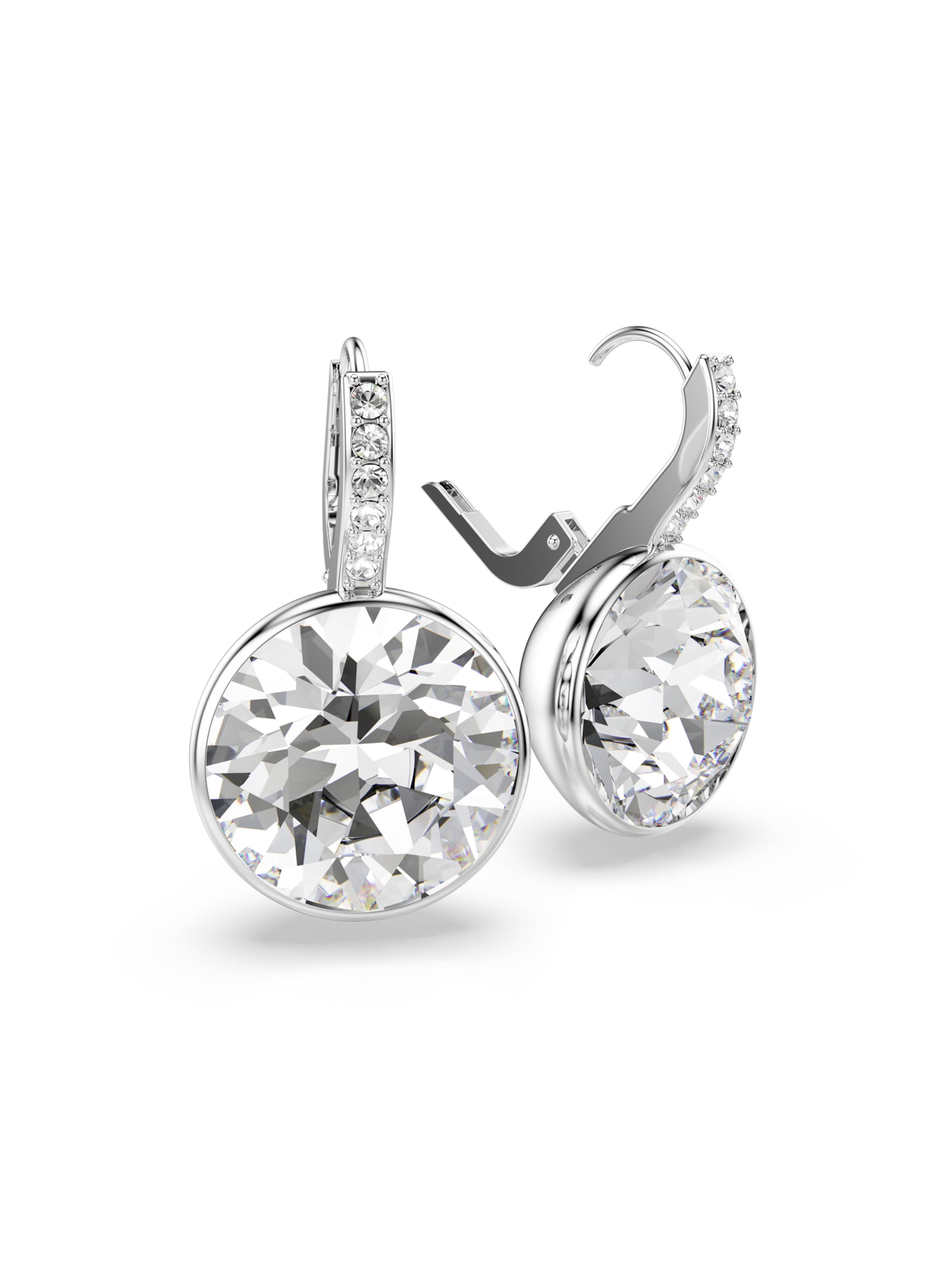 Swarovski Uhani 'Millenia' | srebrna barva