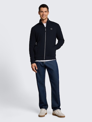 TOM TAILOR Sweatjacke in Blau