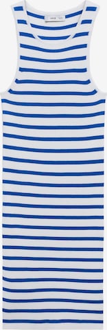 Rochie tricotat 'Orwell' de la MANGO pe albastru: față