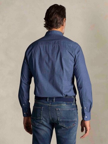 Coupe regular Chemise 'James Oban' NZA New Zealand Auckland en bleu