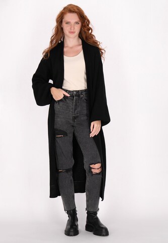 DreiMaster Vintage - Casaco de malha em preto: frente