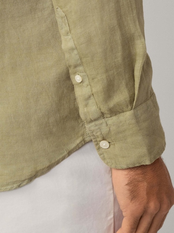 Hackett London Regular Fit Hemd 'Ess' in Grün