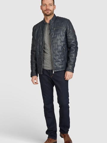 bugatti Between-season jacket 'BUSandro' in Blue