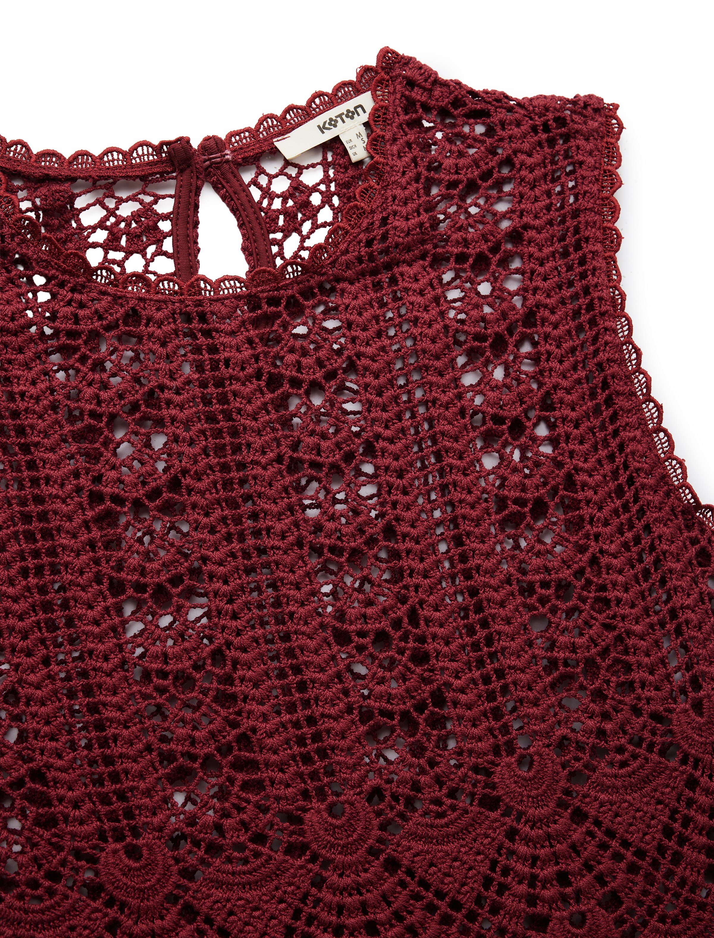 Koton Knitted Top in Red
