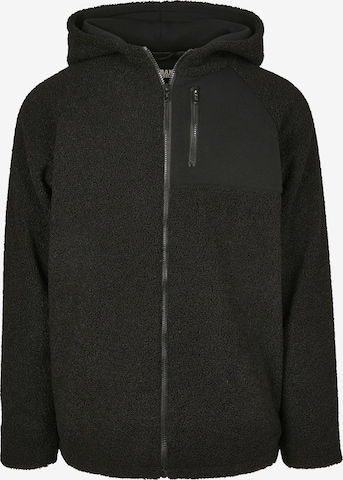 Urban Classics Демисезонная куртка в Черный: спереди