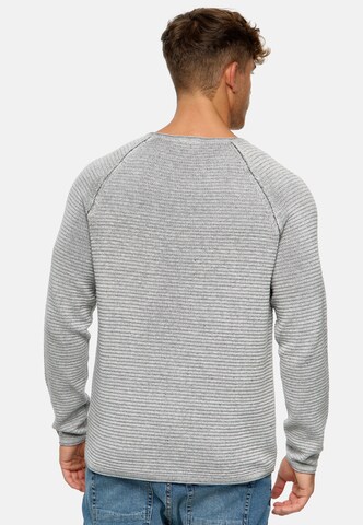 INDICODE JEANS Pullover ' INCamilo in Grau