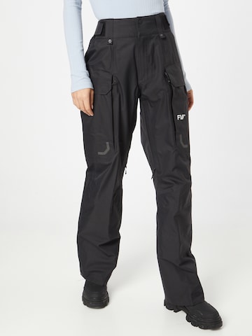 Loosefit Pantalon fonctionnel 'MANIFEST' FW en noir : devant