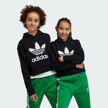 ADIDAS ORIGINALS Μπλούζα φούτερ 'Adicolor ' σε μαύρο: μπροστά