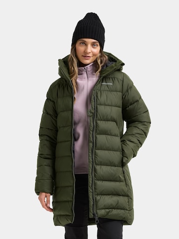 Didriksons Outdoor coat 'TEJLA' in Green: front